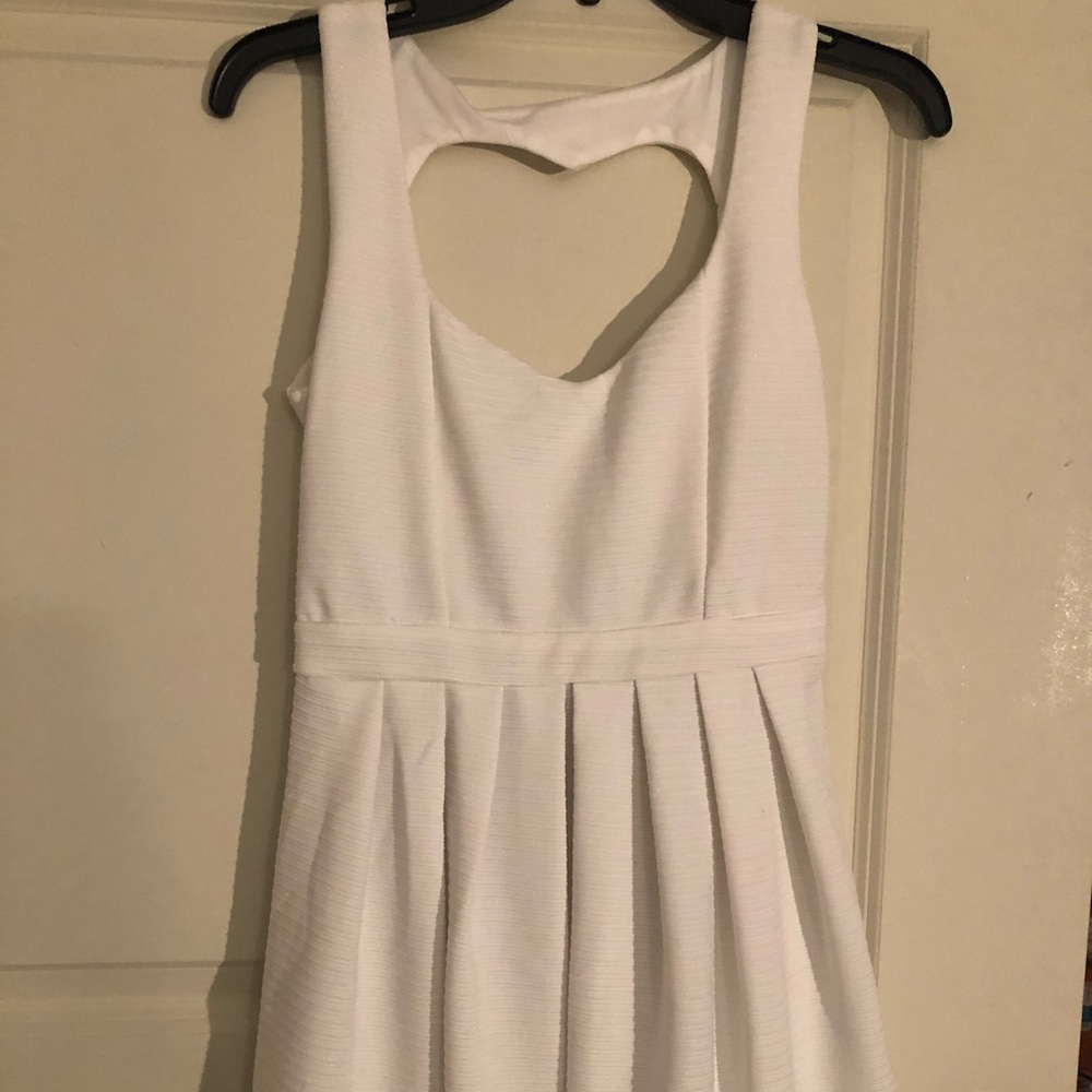 Poof Couture white dress